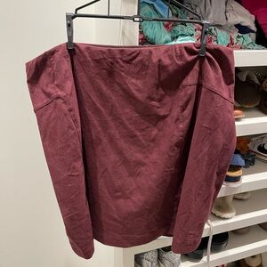 Lysse Burgundy Skirt